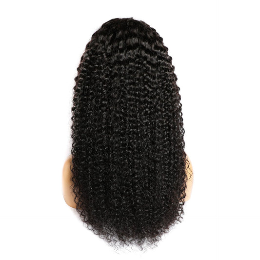 Curly Human Hair Lace Front Wig – 100% Natural Remy Hair, Premium Hair Products for Women