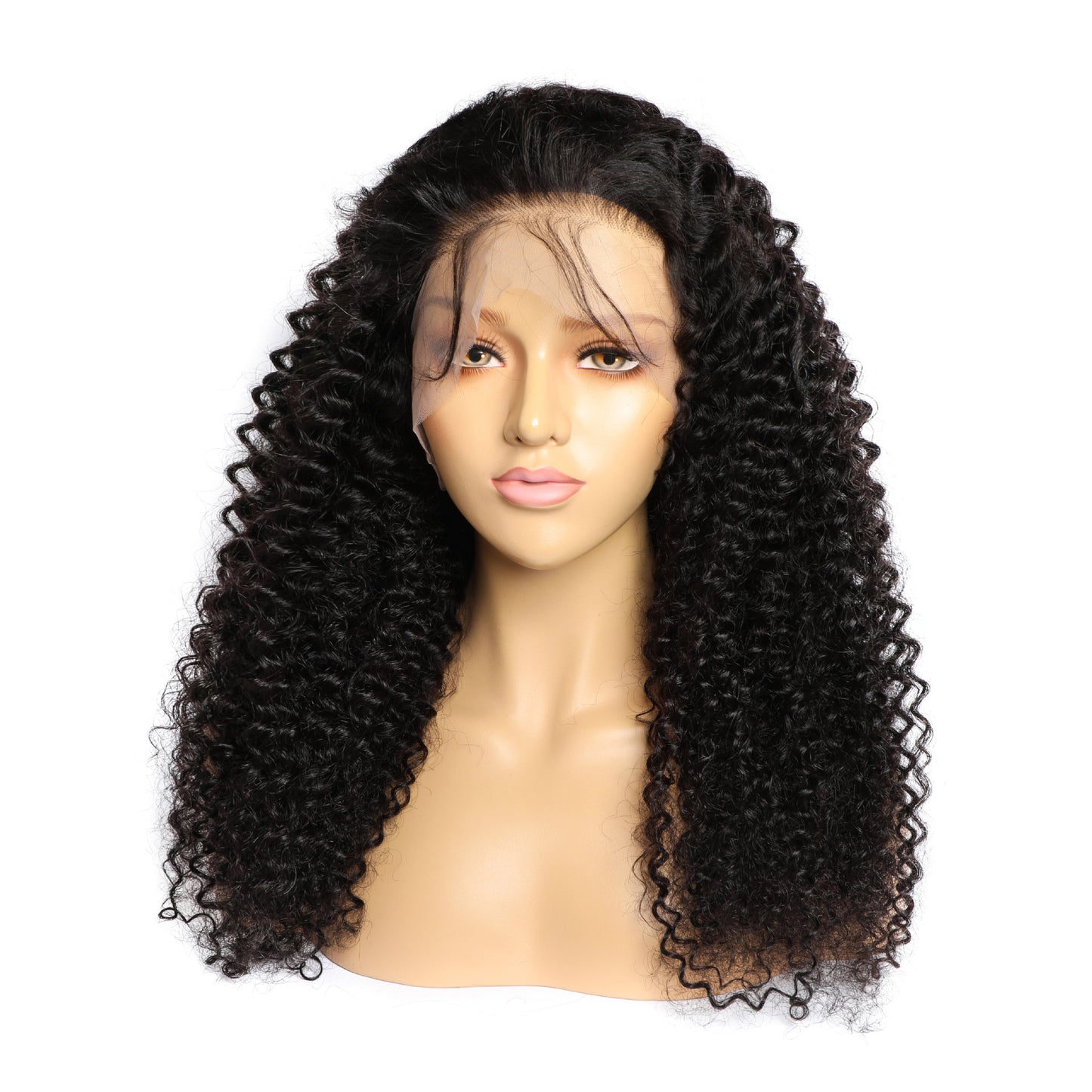 Curly Human Hair Lace Front Wig – 100% Natural Remy Hair, Premium Hair Products for Women