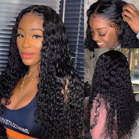 Curly Human Hair Lace Front Wig – 100% Natural Remy Hair, Premium Hair Products for Women