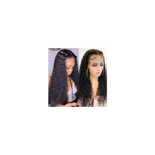 Brazilian Kinky Curly Lace Front Wig – 100% Human Hair, Natural Look for Black Women